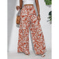 Women’s Printed High‑Waist Wide‑Leg Palazzo Pants FitiqueFit