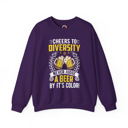 Cheers to Diversity Crewneck Sweatshirt The Devil's Pickle