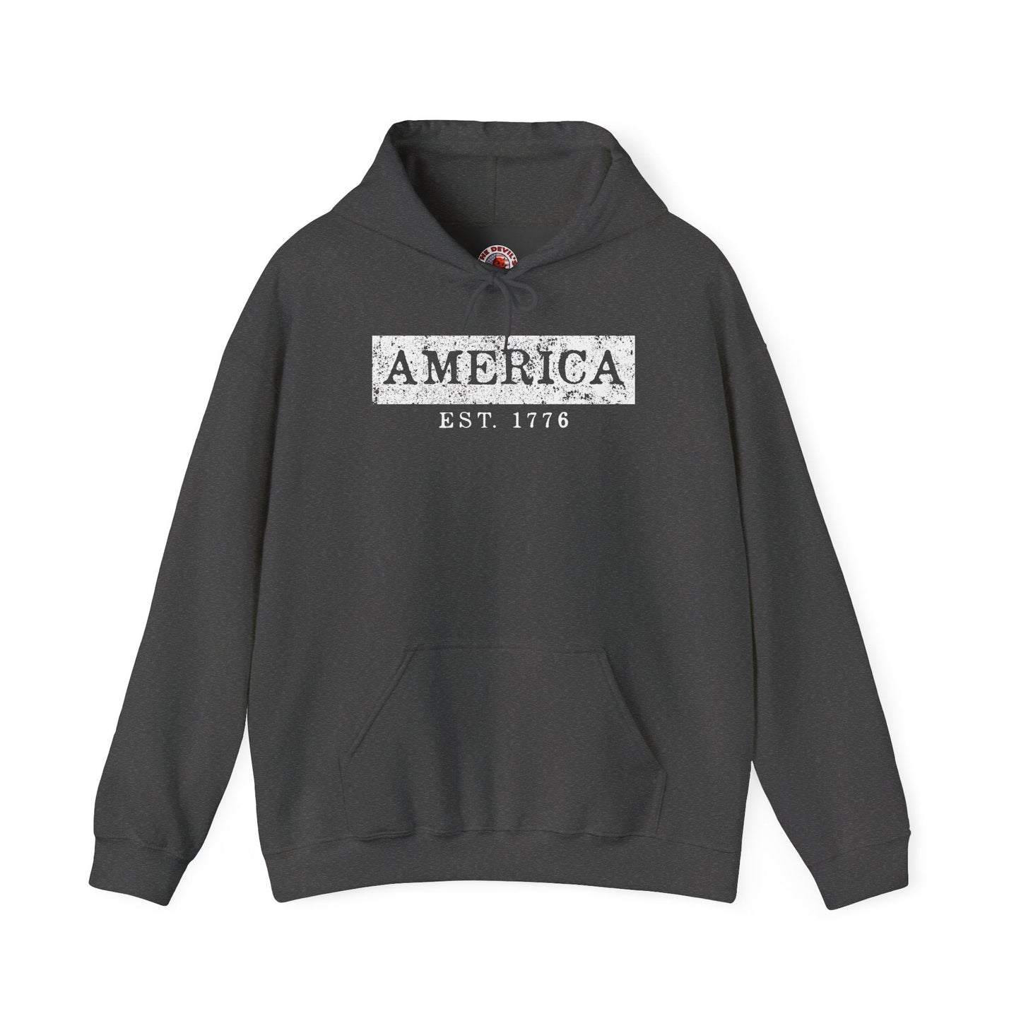America Est. 1776 Hooded Sweatshirt The Devil's Pickle