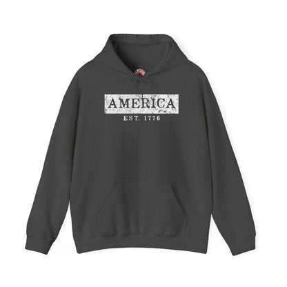 America Est. 1776 Hooded Sweatshirt The Devil's Pickle