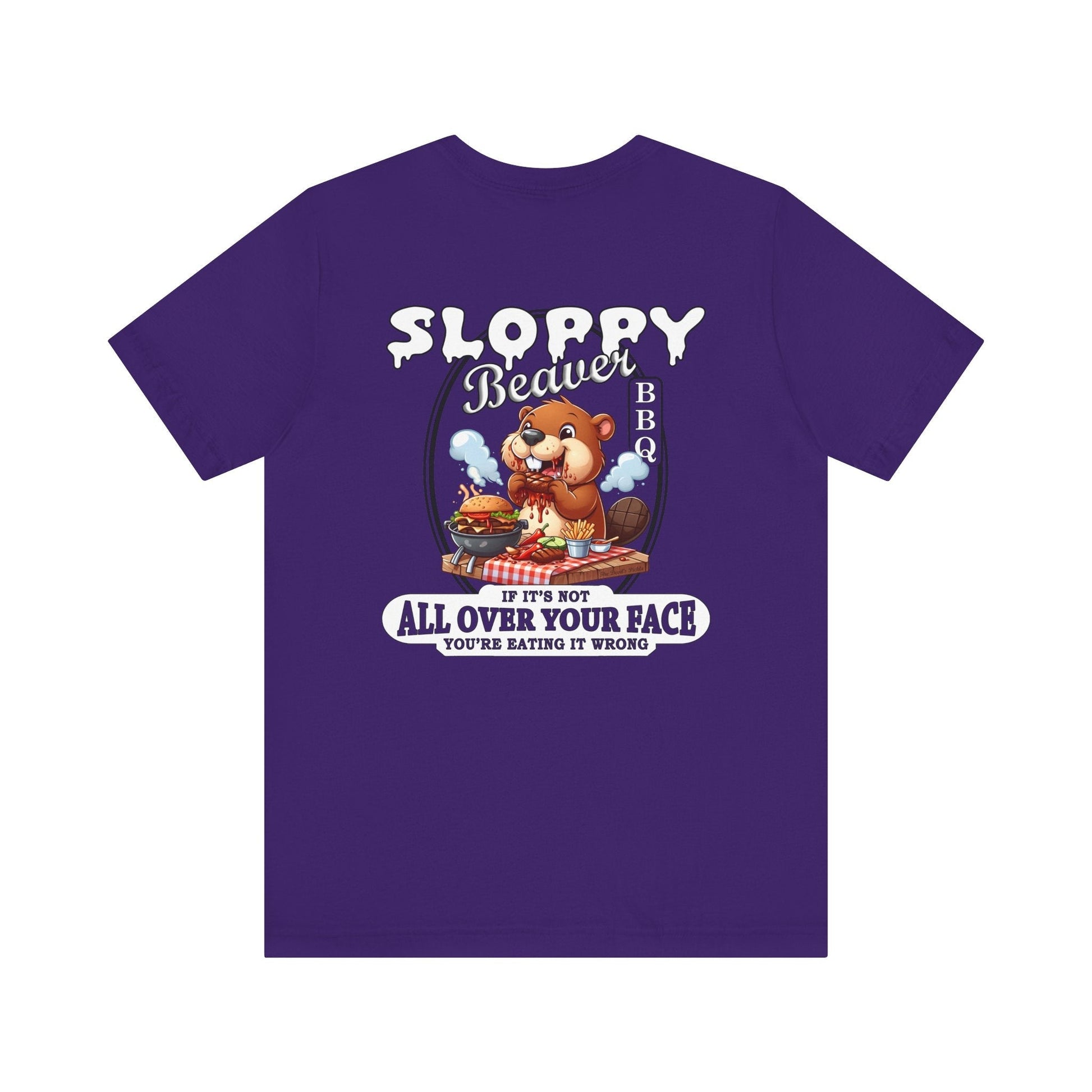 Sloppy Beaver BBQ Back T-Shirt The Devil's Pickle