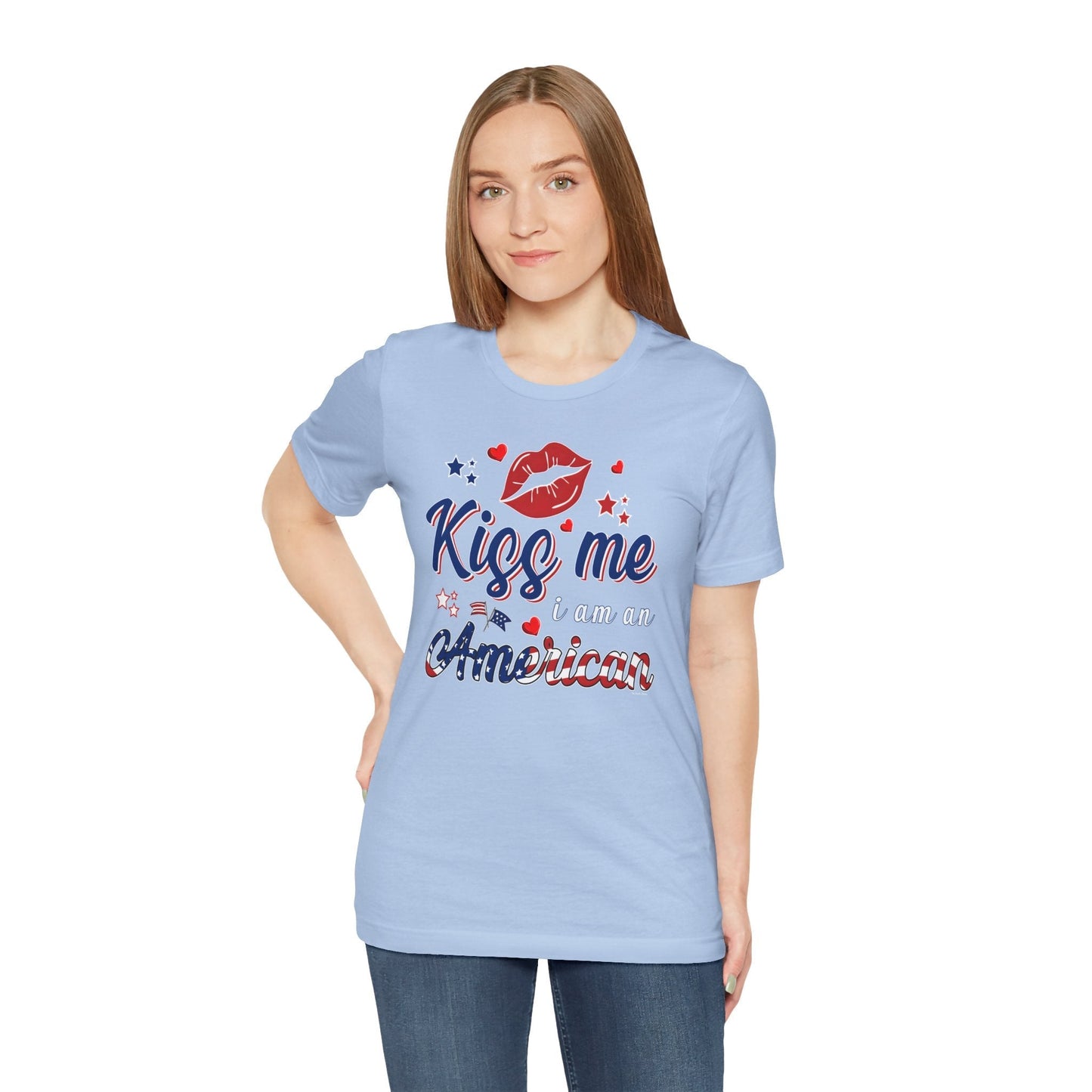 Kiss Me I Am An American T-Shirt The Devil's Pickle