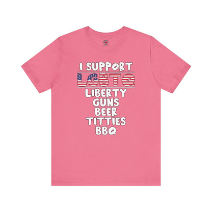 I Support LGBTQ T-Shirt The Devil's Pickle
