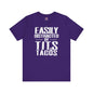 Easily Distracted By Tits and Tacos T-Shirt The Devil's Pickle