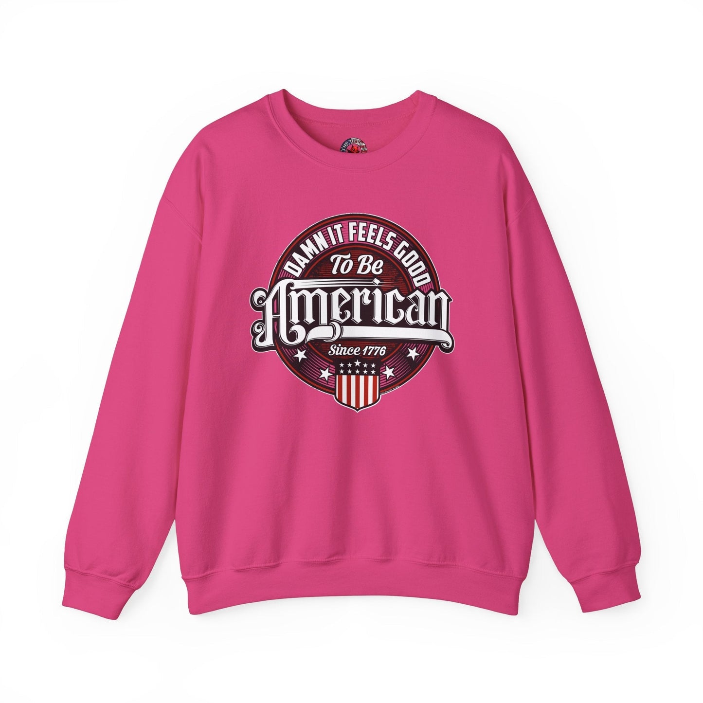 Damn it Feels Good To Be American Crewneck Sweatshirt The Devil's Pickle