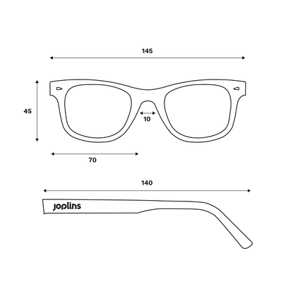 Moon - Unisex Wooden Sunglasses JOPLINS® | Premium Sustainable Sunglasses
