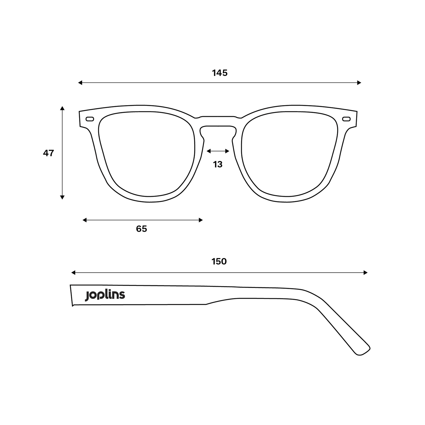 Lark - Unisex Wooden Sunglasses JOPLINS® | Premium Sustainable Sunglasses