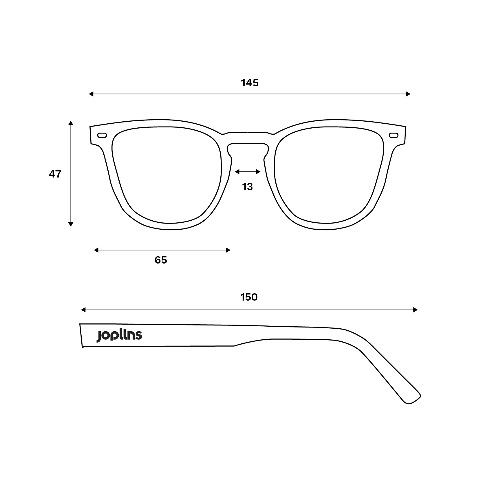 Lark - Unisex Wooden Sunglasses JOPLINS® | Premium Sustainable Sunglasses