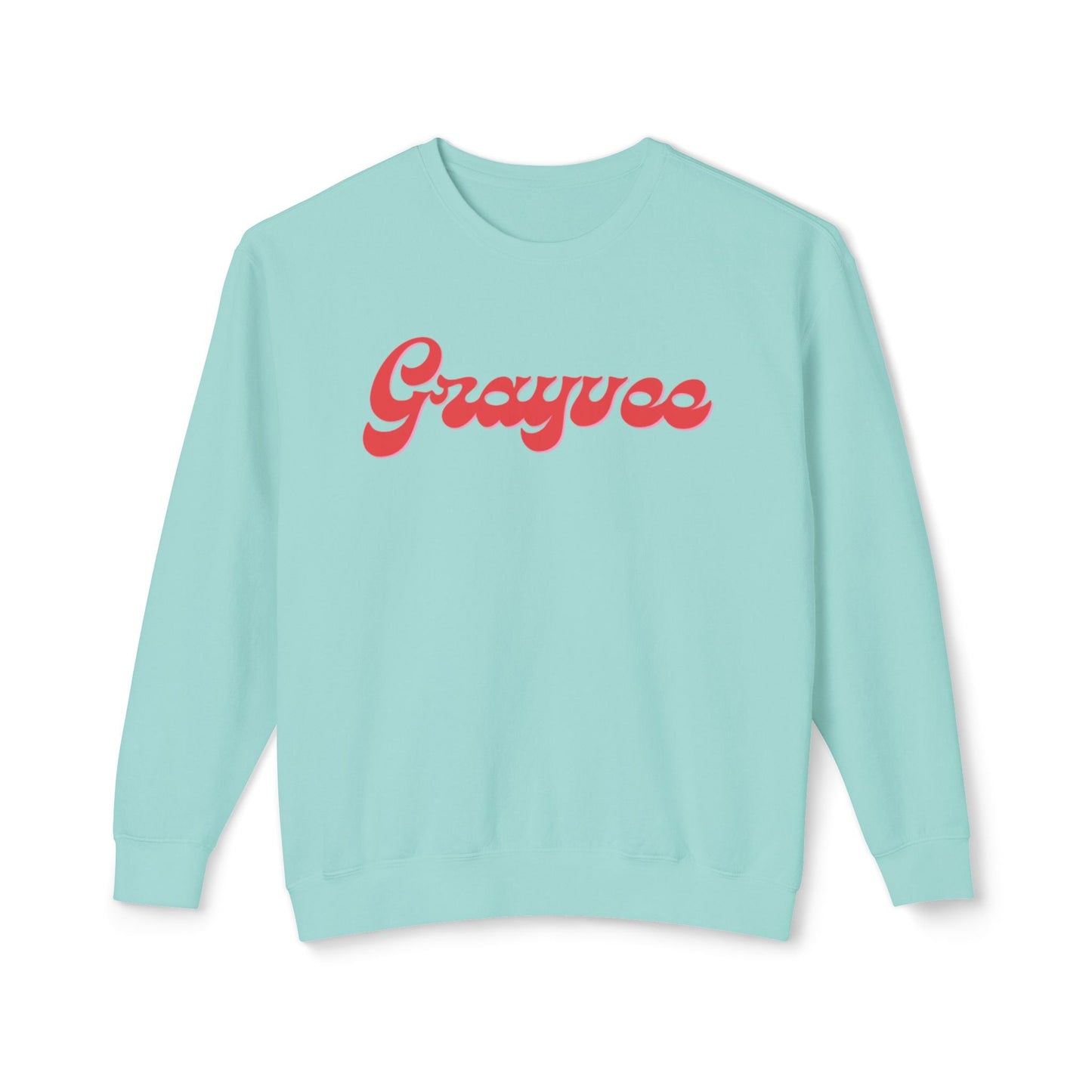 Unisex Lightweight Crewneck Sweatshirt "Grayvee" Grayceful LLC