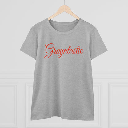 Women's Midweight Cotton Tee Grayceful LLC