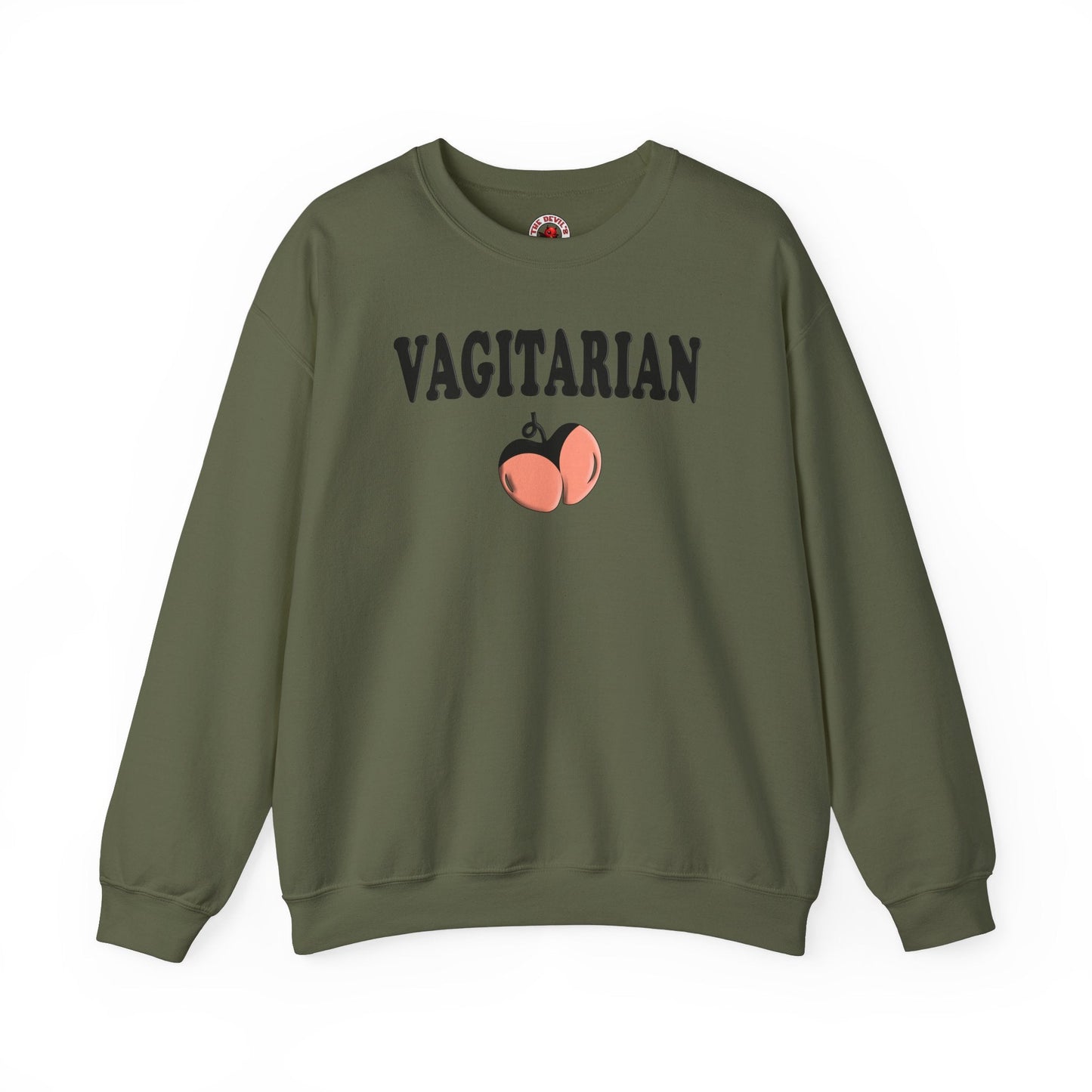 Vagitarian Crewneck Sweatshirt The Devil's Pickle