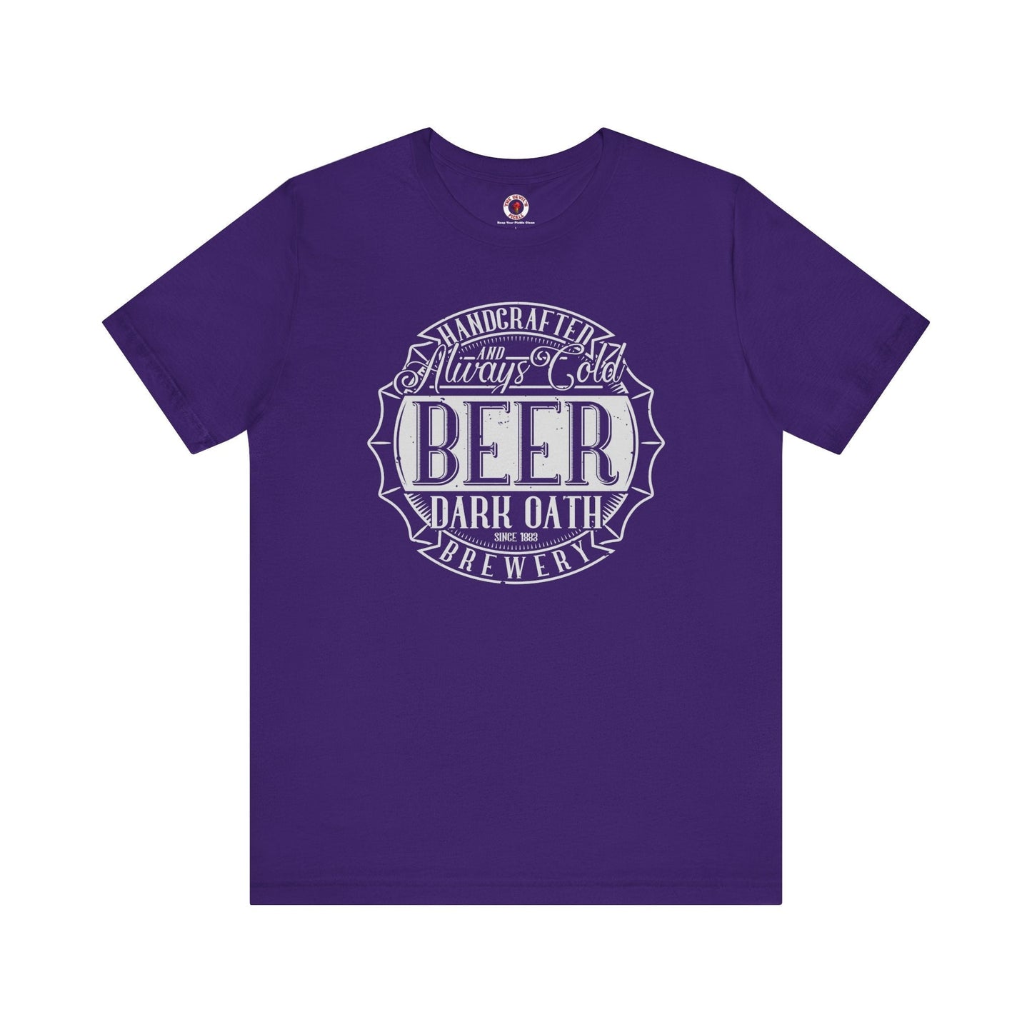Handcrafted and Always Cold Beer T-Shirt The Devil's Pickle