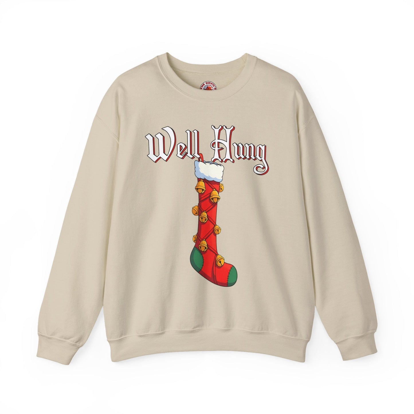 Well Hung Crewneck Sweatshirt The Devil's Pickle