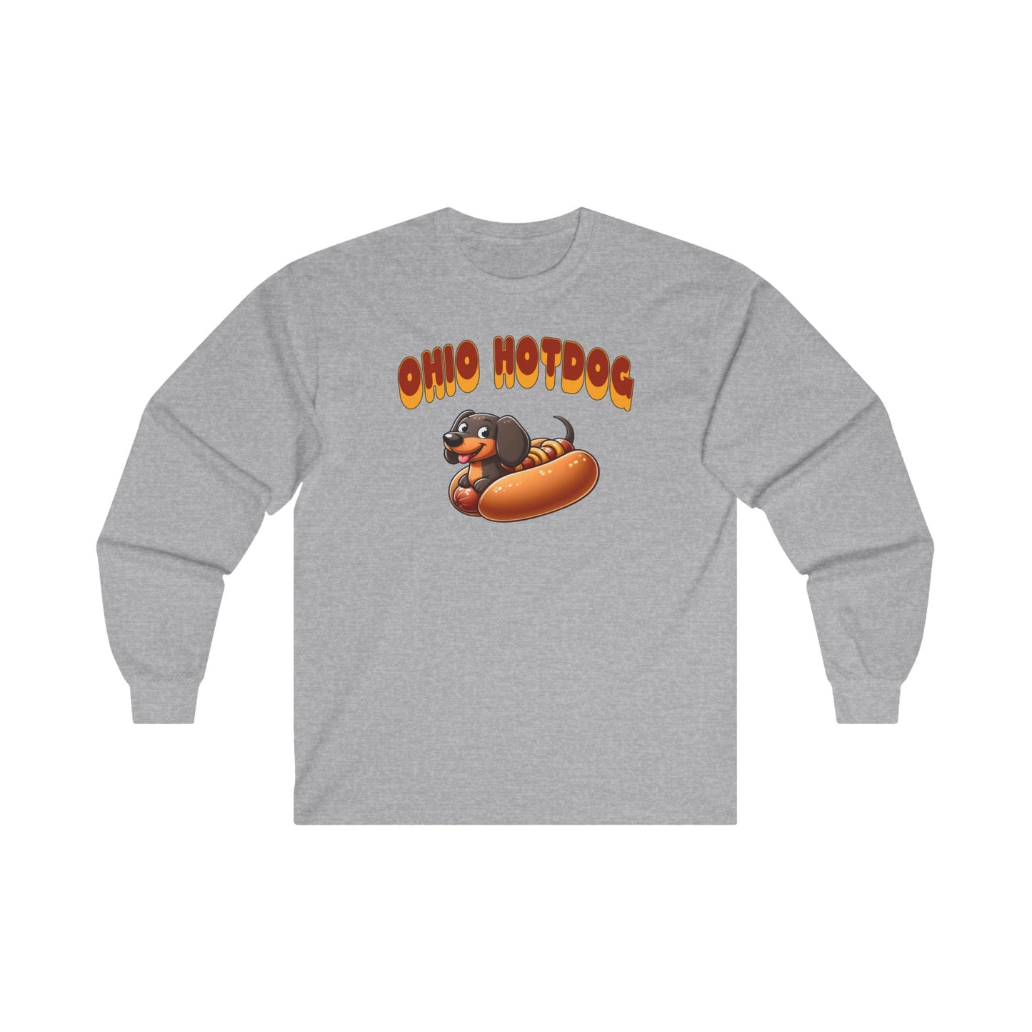 Ohio Hotdog Long Sleeve Tee The Devil's Pickle