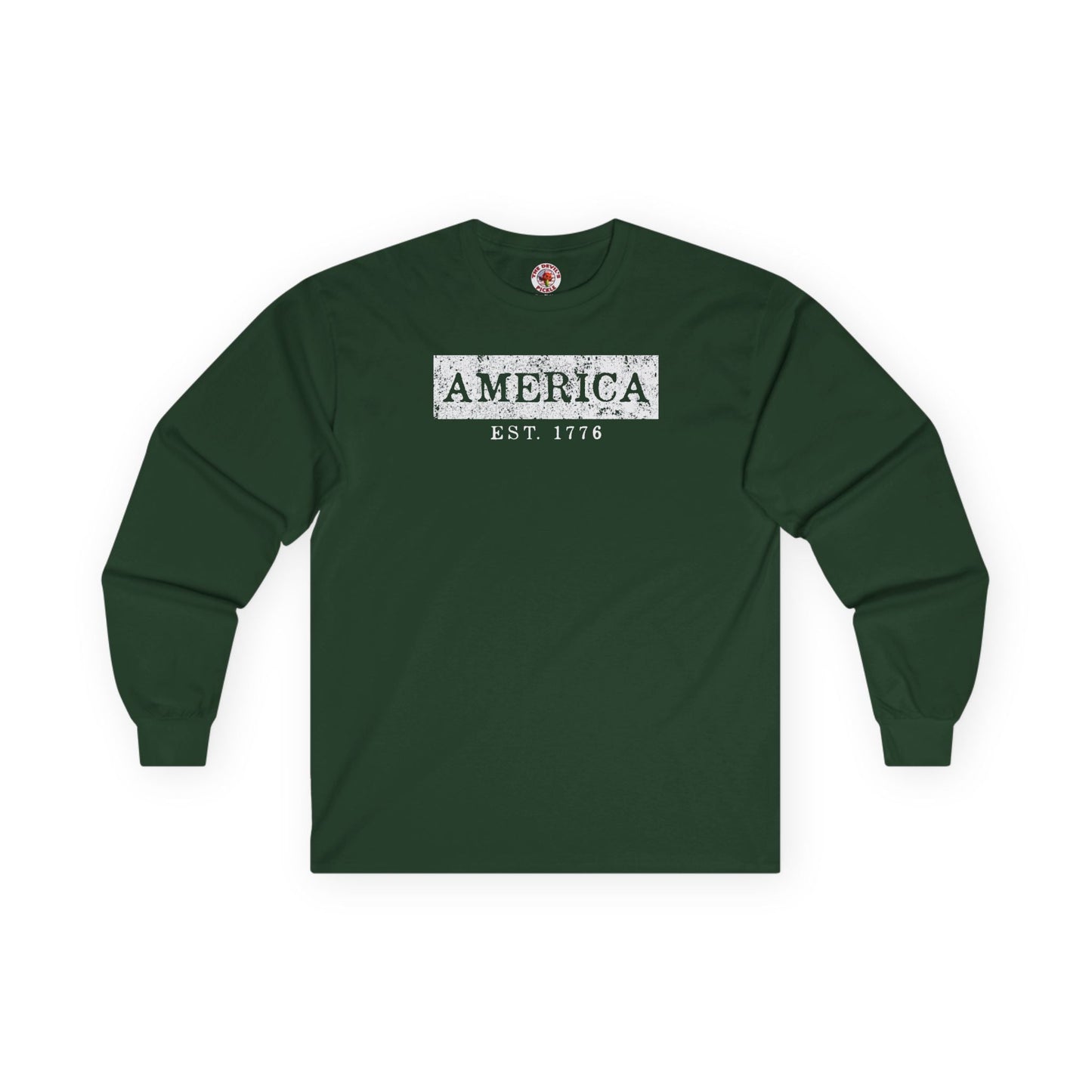 America Est. 1776 Long Sleeve Tee The Devil's Pickle