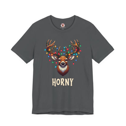 Horny Reindeer T-Shirt The Devil's Pickle