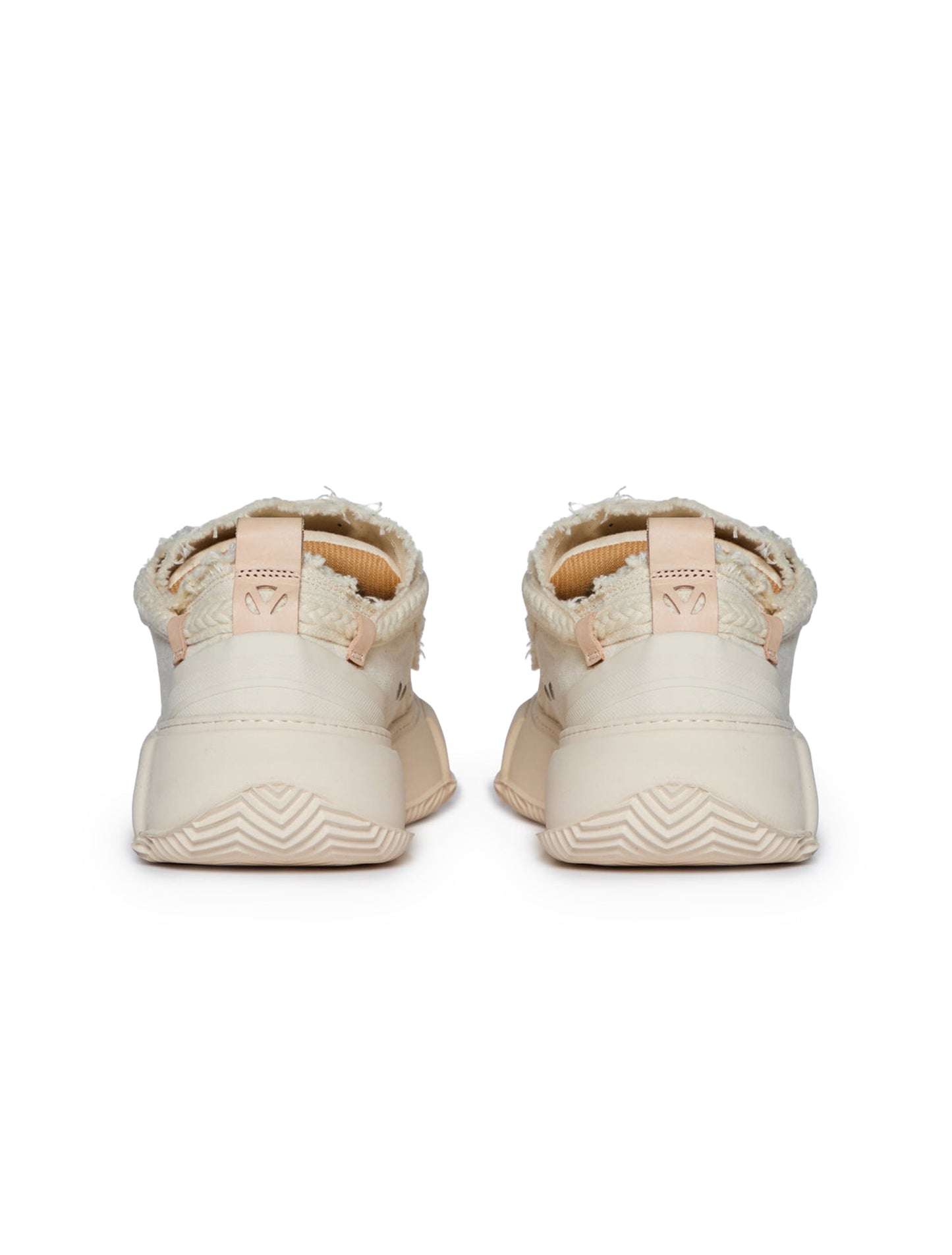 Valabasas Vision Shoes - Cream Leather Denim Exchange