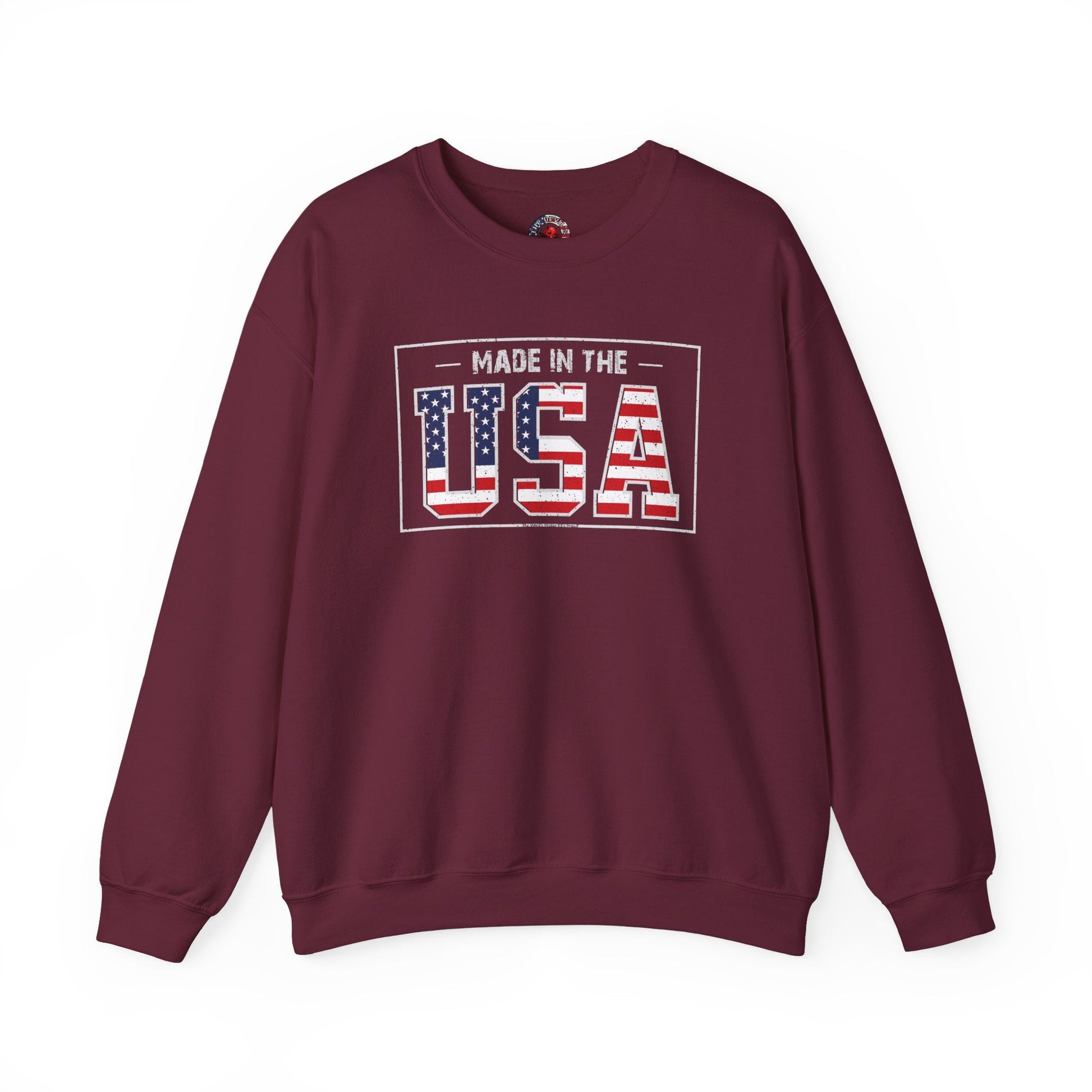 Made In The USA Crewneck Sweatshirt The Devil's Pickle