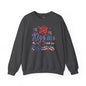 Kiss Me I Am An American Crewneck Sweatshirt The Devil's Pickle