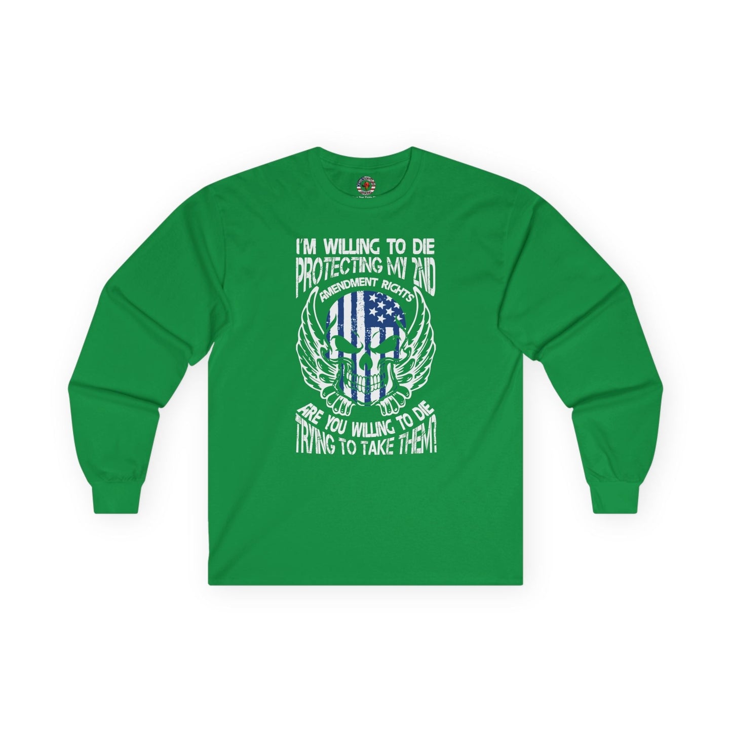 Protecting My 2nd Amendment Rights Long Sleeve Tee The Devil's Pickle