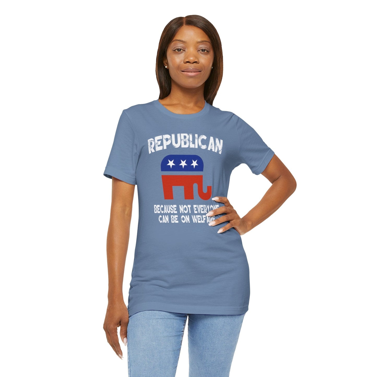 Republican Because Not Everyone Can Be On Welfare T-Shirt The Devil's Pickle