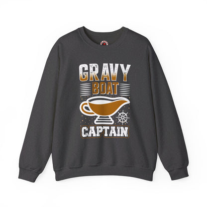 Gravy Boat Captain Crewneck Sweatshirt The Devil's Pickle