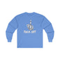 Fuck Off Finger Long Sleeve Tee The Devil's Pickle