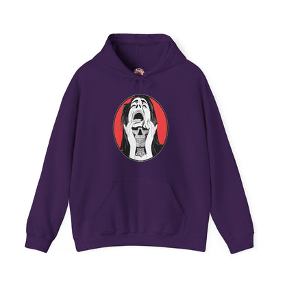 Skull Woman Hooded Sweatshirt The Devil's Pickle