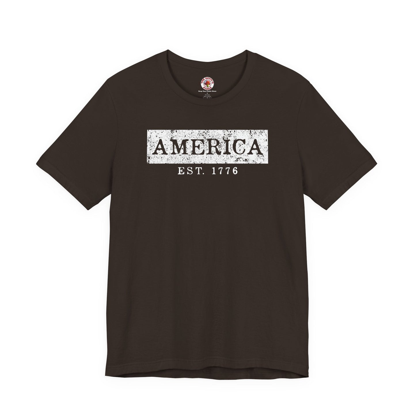 America Est. 1776 T-Shirt The Devil's Pickle