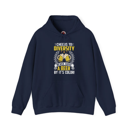 Cheers to Diversity Hooded Sweatshirt The Devil's Pickle