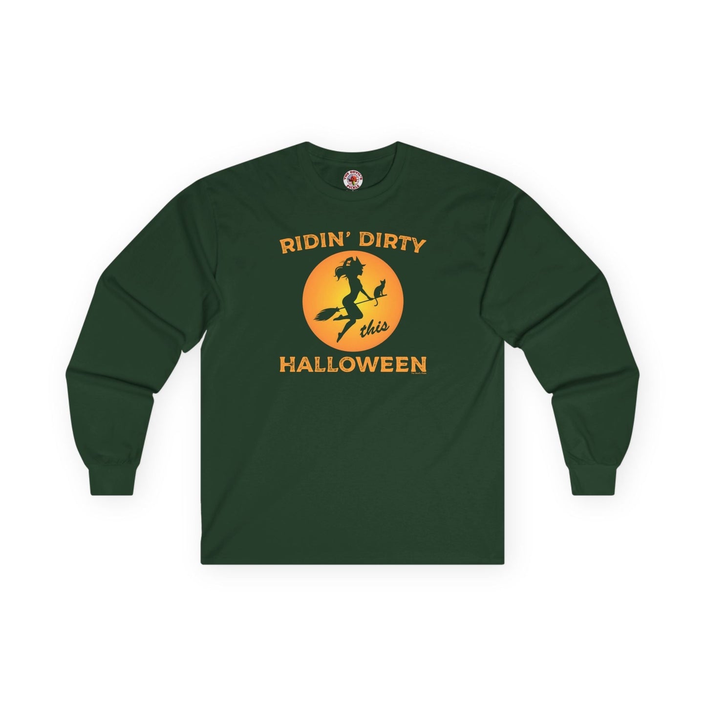 Ridin' Dirty This Halloween Long Sleeve Tee The Devil's Pickle