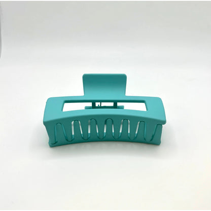 Aqua Claw Clip Enchanted Scrunch