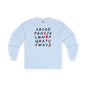 ABC I Love You Long Sleeve Tee The Devil's Pickle