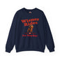 Free Wiener Rides Crewneck Sweatshirt The Devil's Pickle