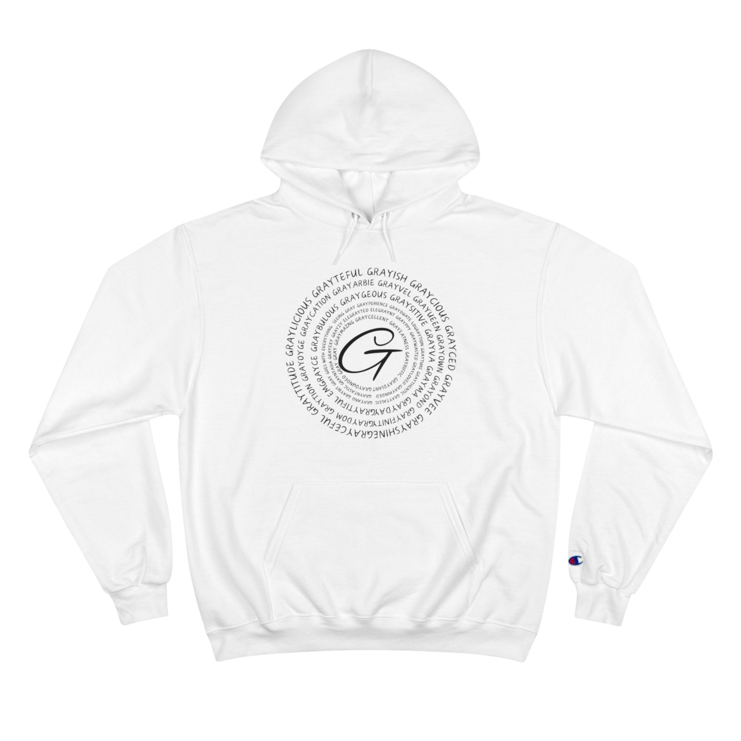 Champion Hoodie Grayceful LLC