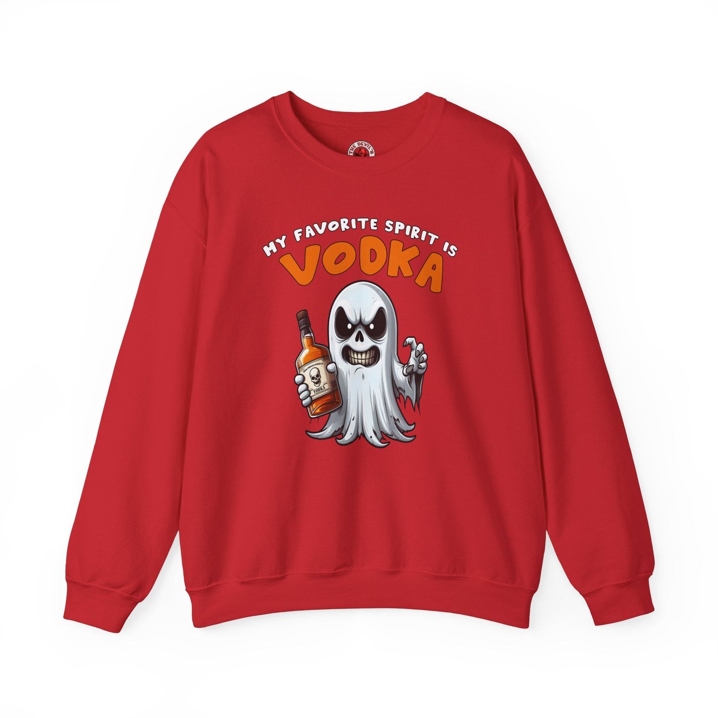 My Favorite Spirit Is Vodka Crewneck Sweatshirt The Devil's Pickle