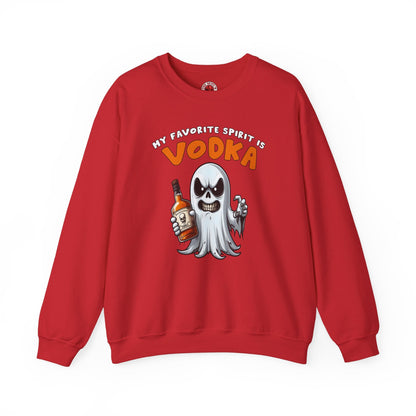 My Favorite Spirit Is Vodka Crewneck Sweatshirt The Devil's Pickle