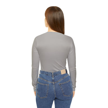 Grayceful Floral Long Sleeve V-neck Shirt for Women, Cozy Casual Wear, Gift for Grayceful LLC