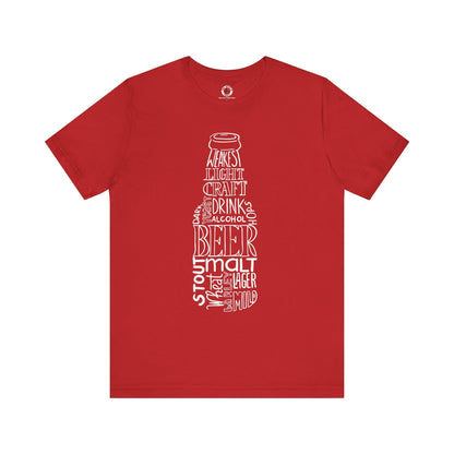 Beer Bottle of Words T-Shirt The Devil's Pickle