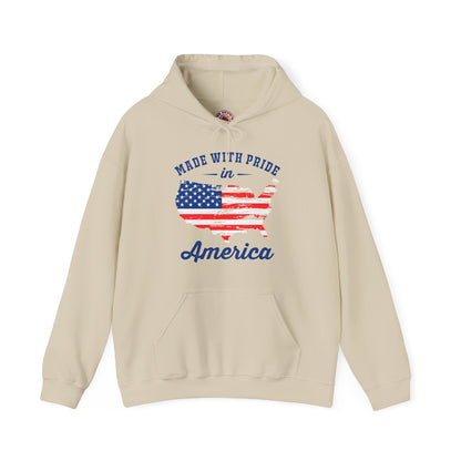 Made With Pride In America Hooded Sweatshirt The Devil's Pickle