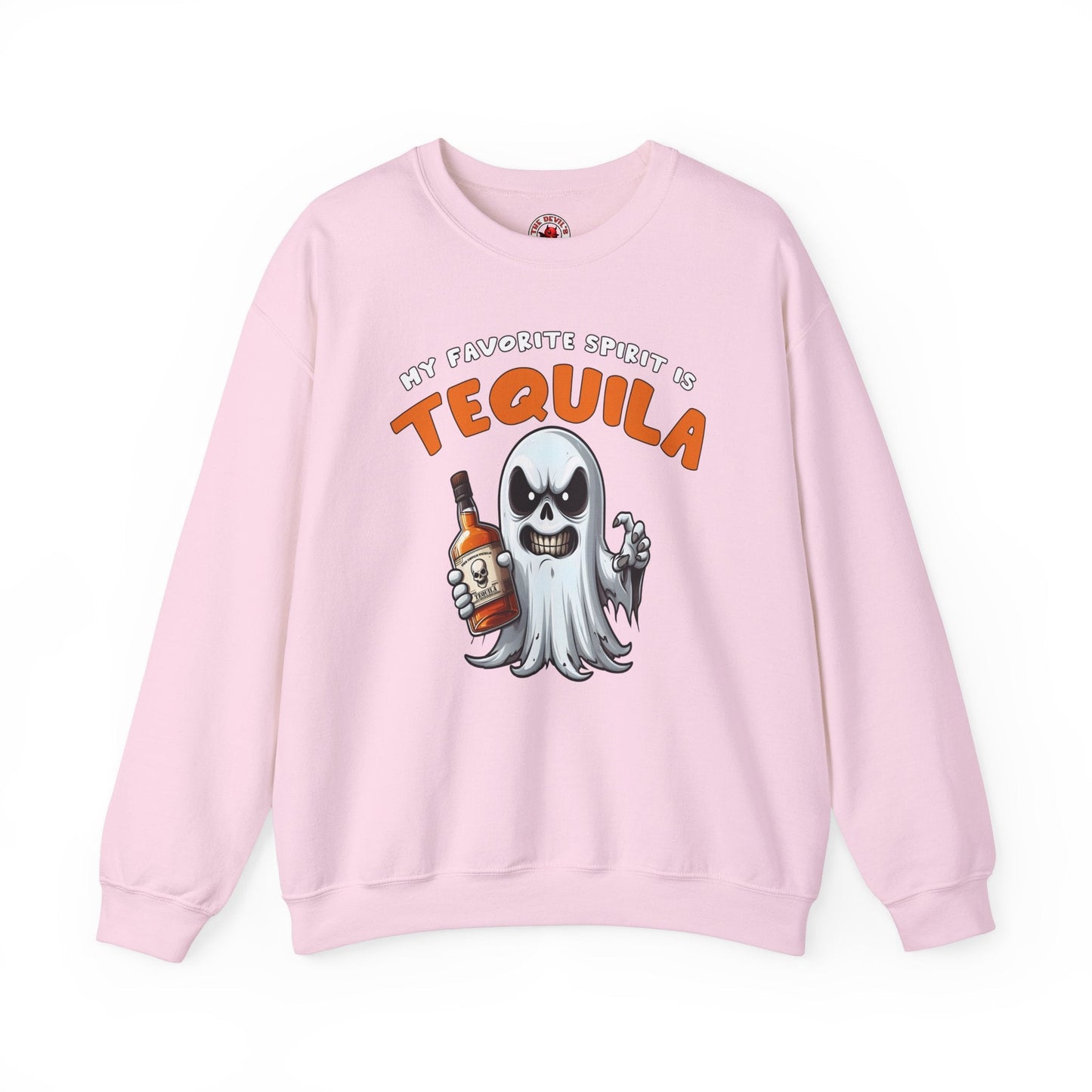 My Favorite Spirit Is Tequila Crewneck Sweatshirt The Devil's Pickle