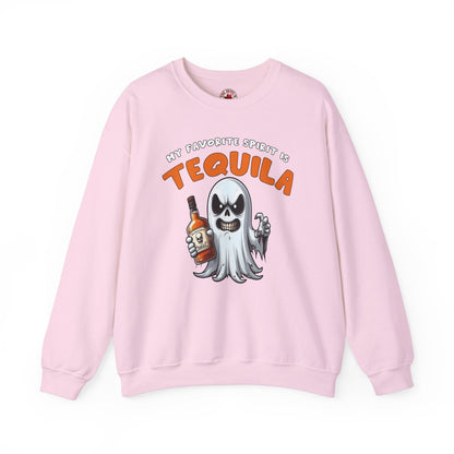 My Favorite Spirit Is Tequila Crewneck Sweatshirt The Devil's Pickle