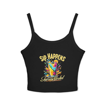 Playful & Stylish Womens Spaghetti Strap Tank Top Country in My Heart