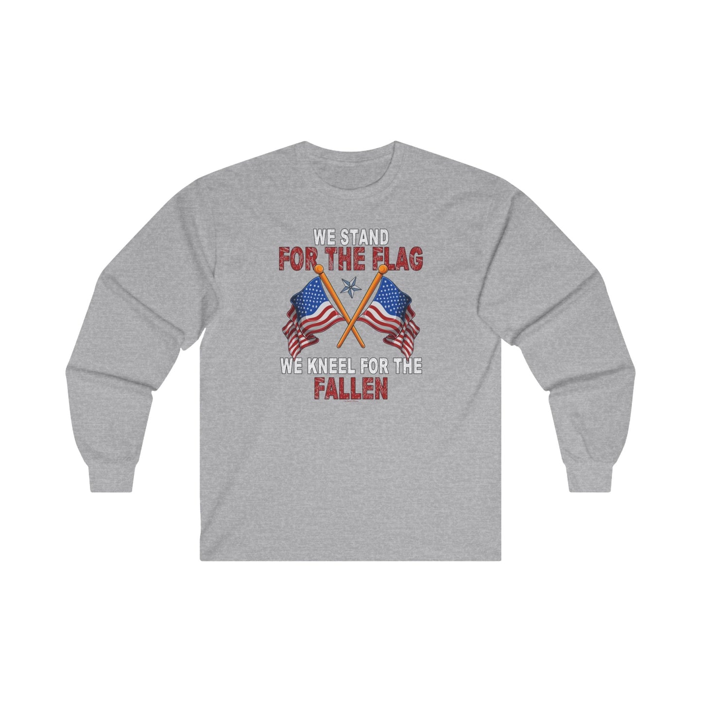 We Stand For The Flag Long Sleeve Tee The Devil's Pickle