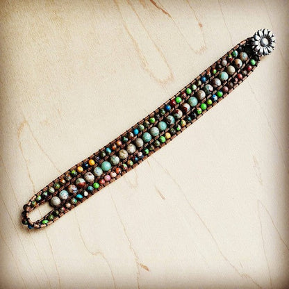 Impression Jasper Woven Bracelet Multi Color Shop Style & More | Fresh Looks, Everyday Deals & Free Shipping