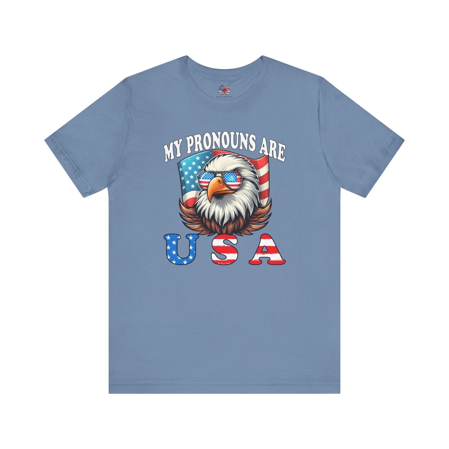 My Pronouns Are U.S.A T-Shirt The Devil's Pickle