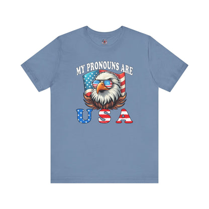 My Pronouns Are U.S.A T-Shirt The Devil's Pickle