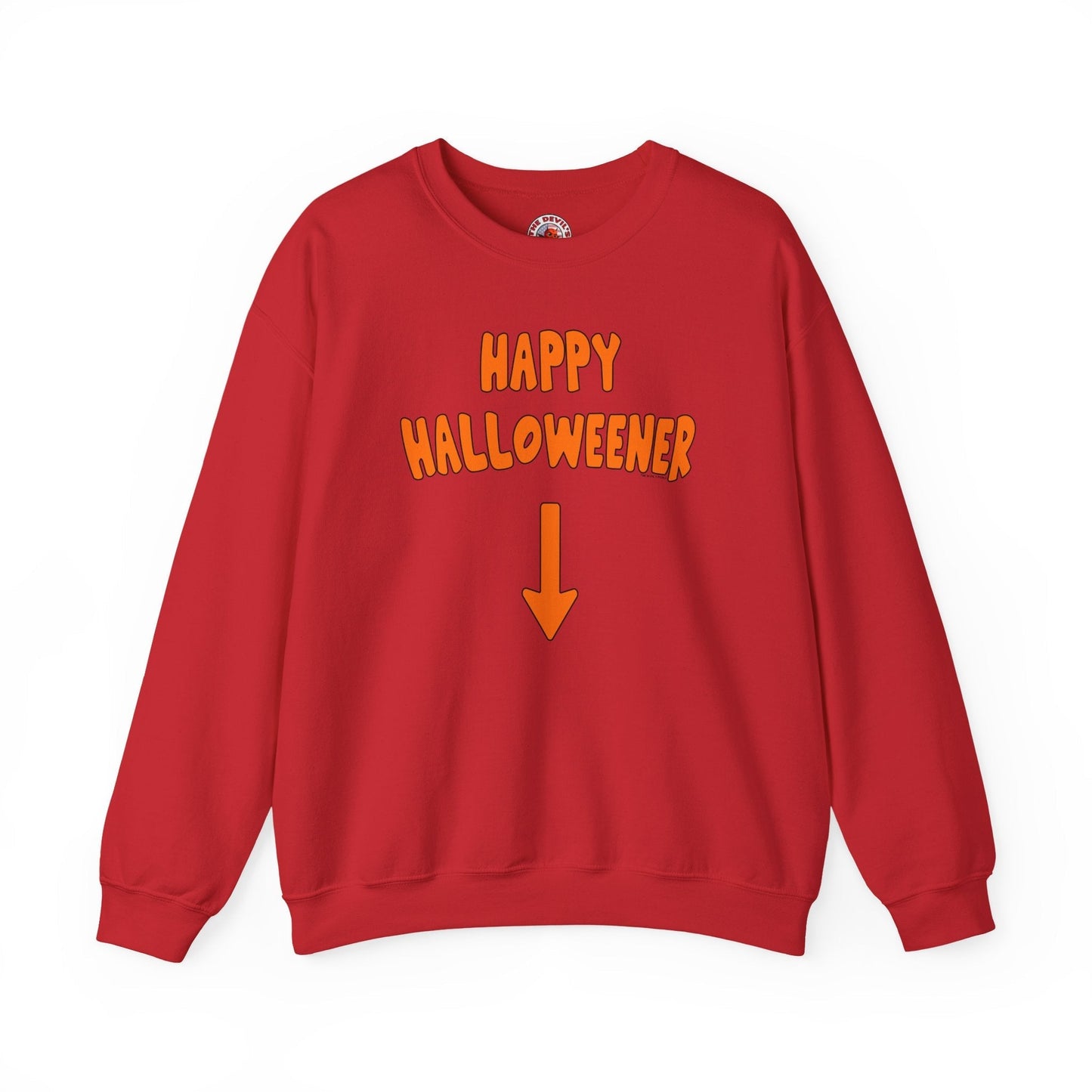 Happy Halloweener Crewneck Sweatshirt The Devil's Pickle