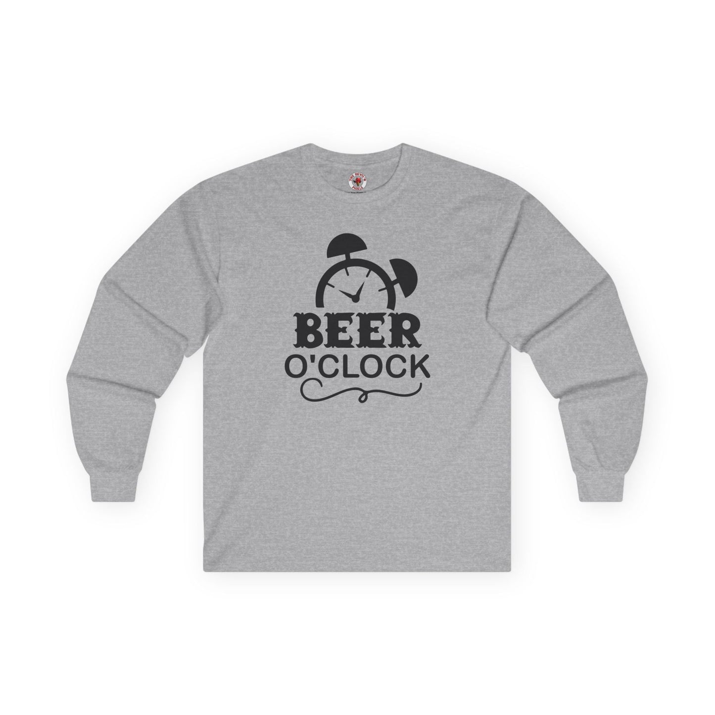 Beer O'clock Long Sleeve Tee The Devil's Pickle