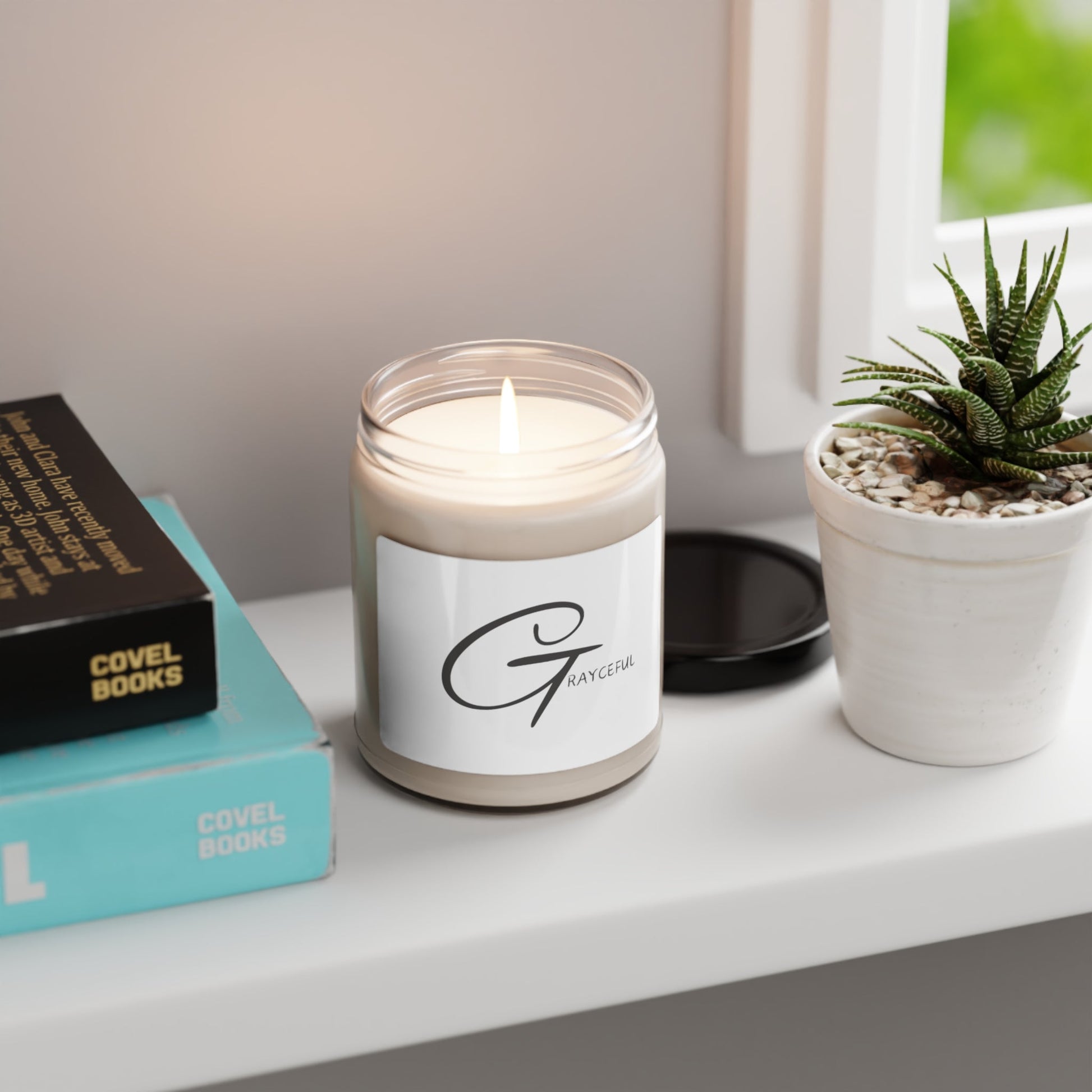 Scented Soy Candle, 9oz Grayceful LLC